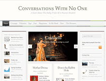Tablet Screenshot of conversationsblog.com